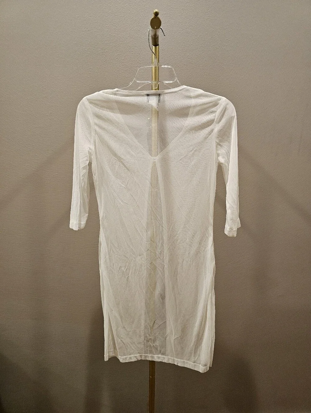 Vintage Candy Rocket Sheer White Cover-Up